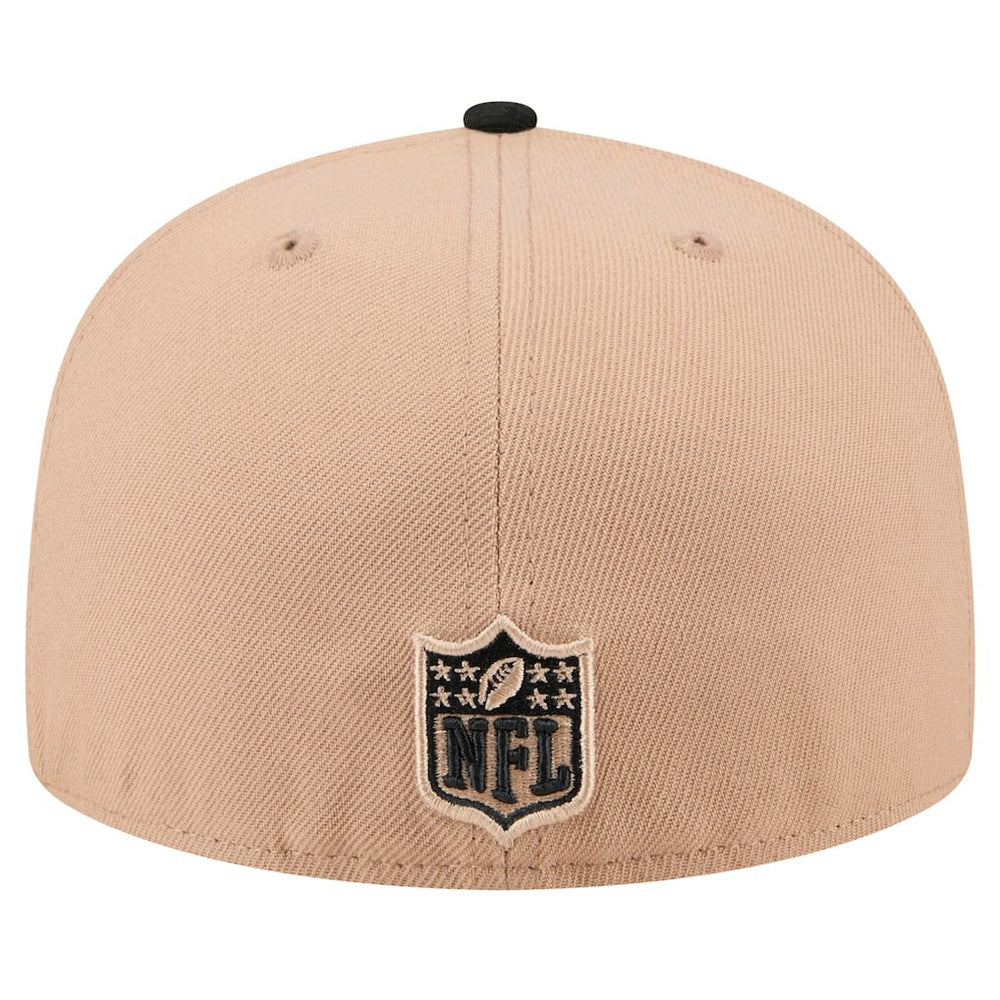 Cincinnati Bengals New Era Logo Main 59FIFTY Fitted Hat Tan | NFL