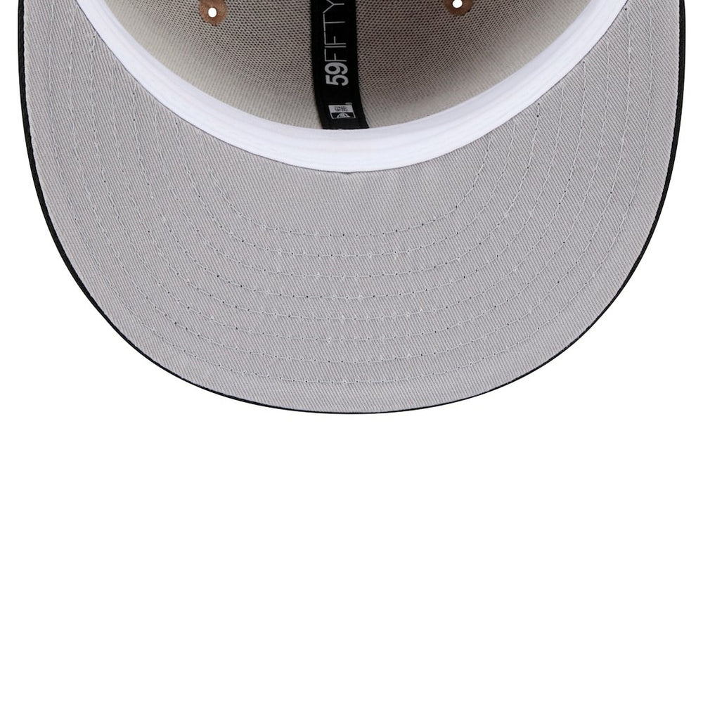 Cincinnati Bengals New Era Logo Main 59FIFTY Fitted Hat Tan | NFL
