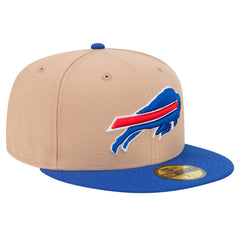 Buffalo Bills New Era Logo Main 59FIFTY Fitted Hat Tan | NFL