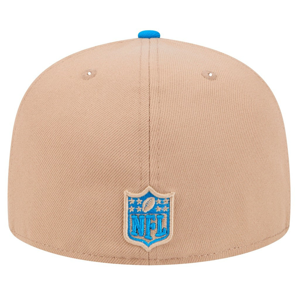 Detroit Lions New Era Logo Main 59FIFTY Fitted Hat Tan | NFL