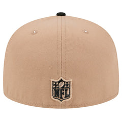 New Orleans Saints New Era Logo Main 59FIFTY Fitted Hat Tan | NFL