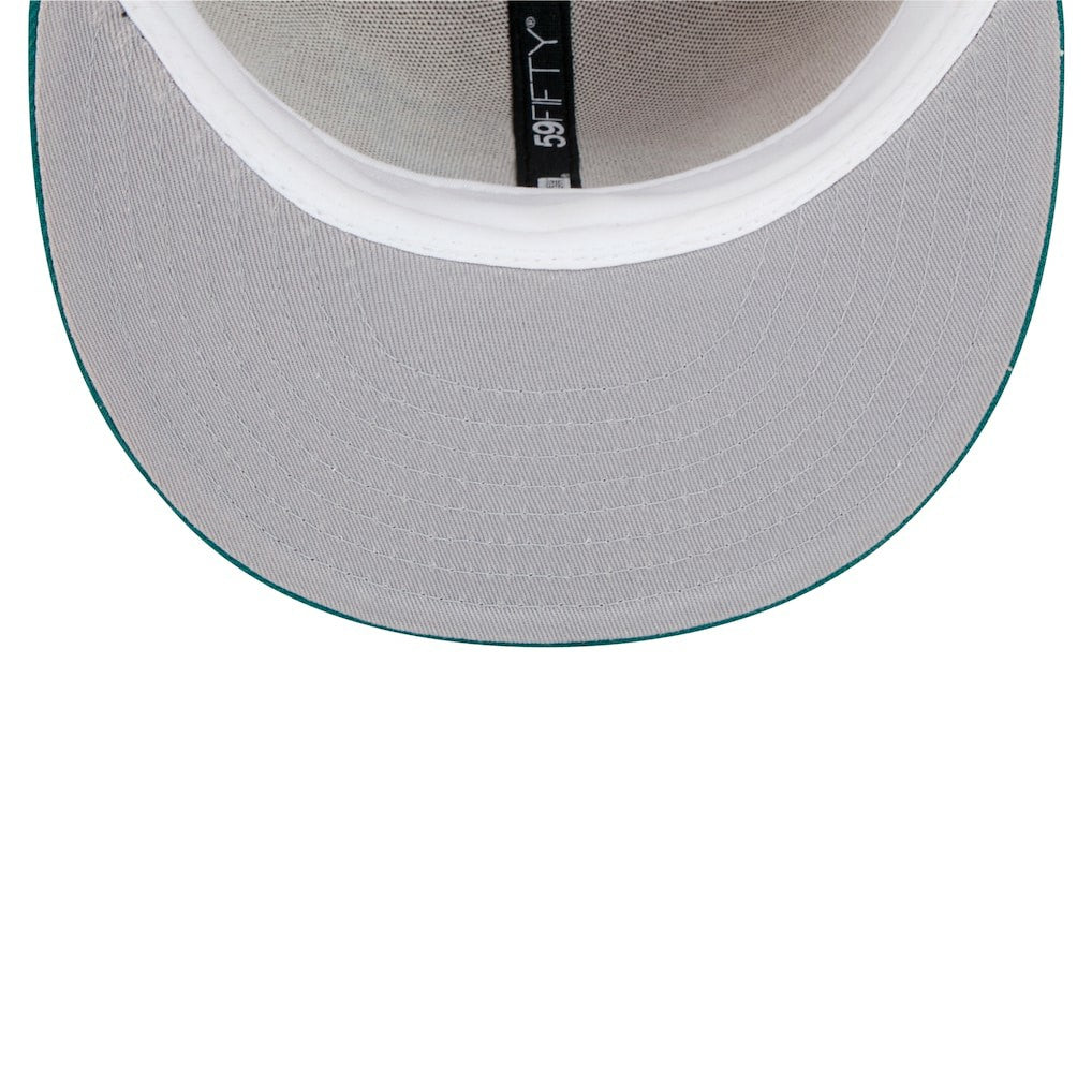 Philadelphia Eagles New Era Logo Main 59FIFTY Fitted Hat Tan | NFL