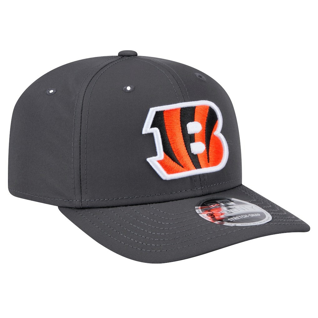 Cincinnati Bengals New Era Main 9SEVENTY Stretch-Snap Hat Graphite | NFL