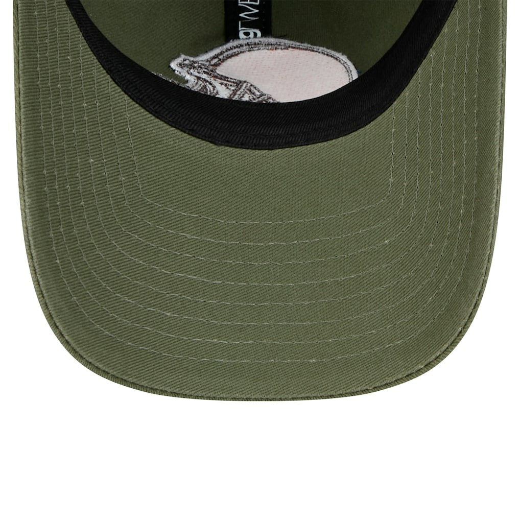 Cleveland Browns New Era Main 9TWENTY Adjustable Hat Olive | NFL