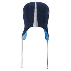 Tennessee Titans New Era Helmet Head Trapper Knit Hat Navy | NFL