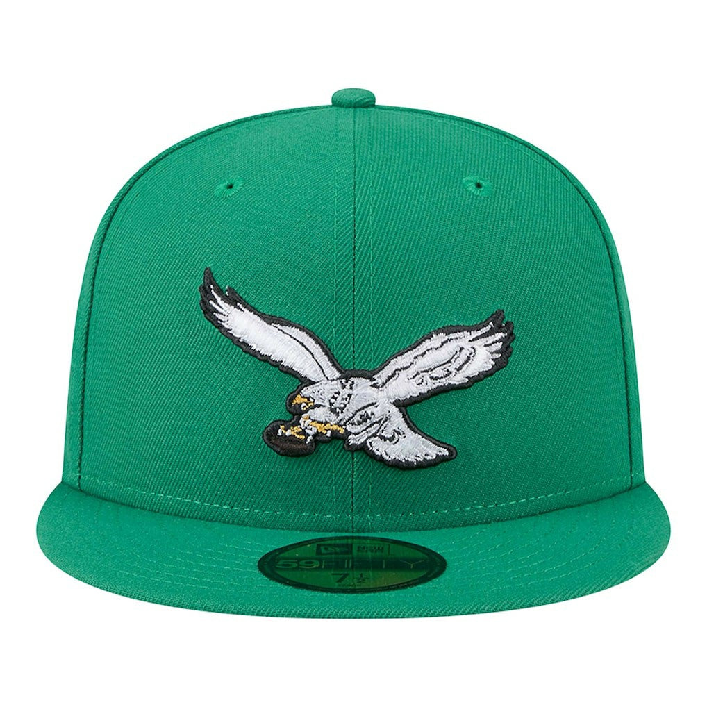 New Era Philadelphia Eagles Kelly Green Main 59FIFTY Fitted Hat | NFL