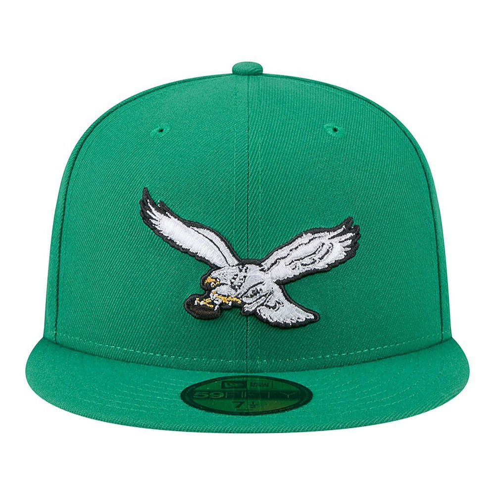 New Era Philadelphia Eagles Kelly Green Main 59FIFTY Fitted Hat | NFL