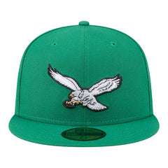 New Era Philadelphia Eagles Kelly Green Main 59FIFTY Fitted Hat | NFL