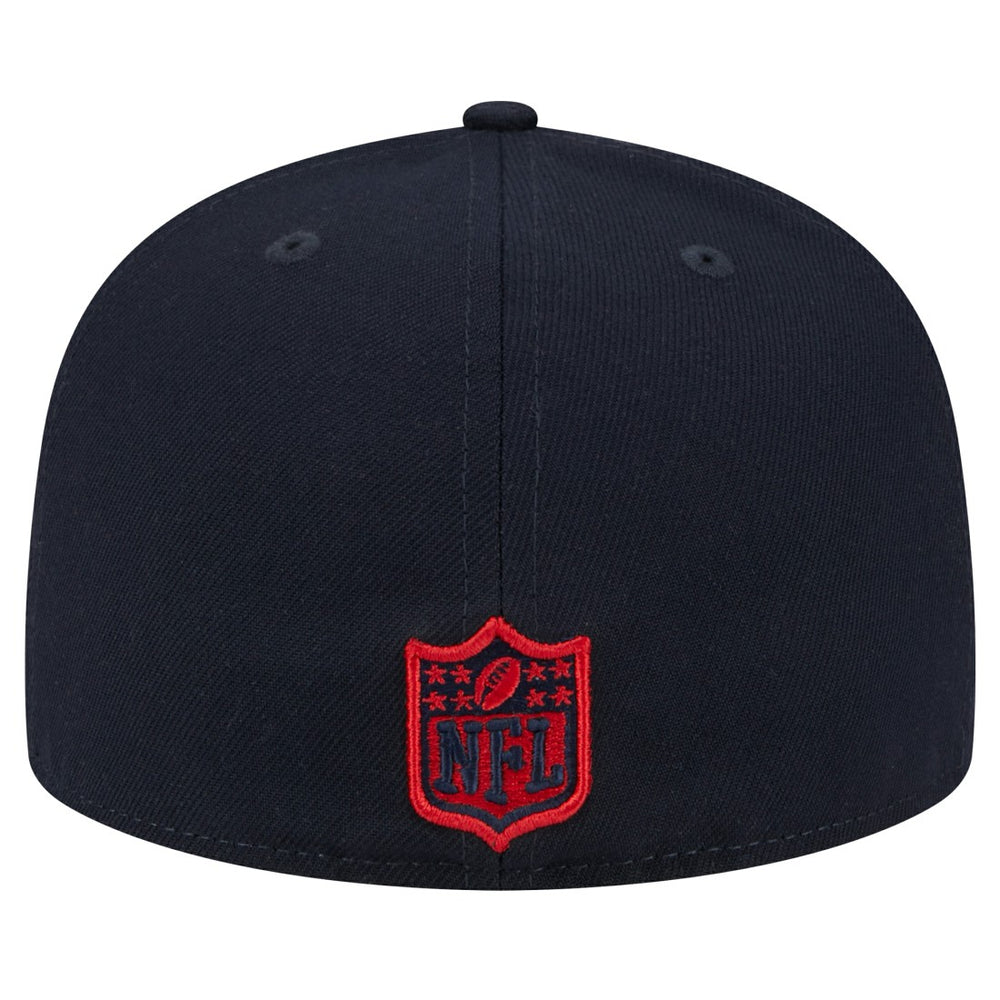 Houston Texans New Era Main Side Patch 59FIFTY Fitted Hat Navy | NFL