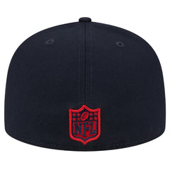 Houston Texans New Era Main Side Patch 59FIFTY Fitted Hat Navy | NFL
