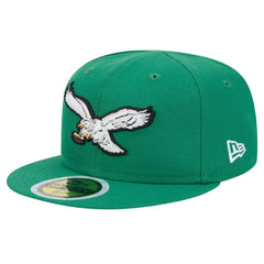 Philadelphia Eagles New Era Youth Main 59FIFTY Fitted Hat Kelly Green | NFL