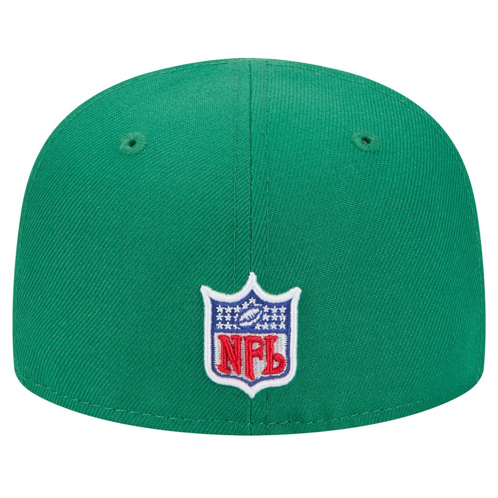 Philadelphia Eagles New Era Youth Main 59FIFTY Fitted Hat Kelly Green | NFL