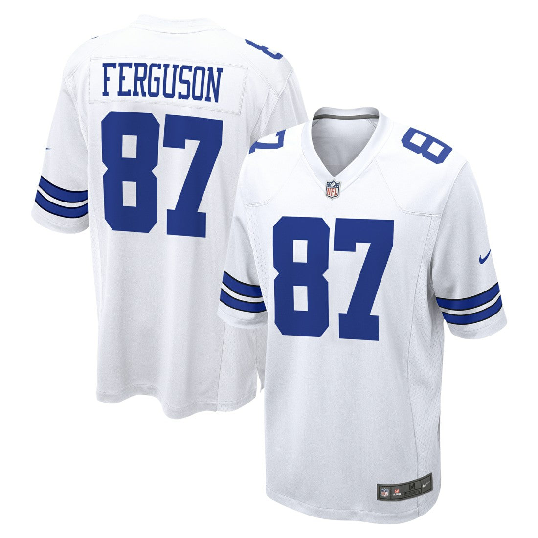 Jake Ferguson Dallas Cowboys Game Jersey White | Nike for Sale