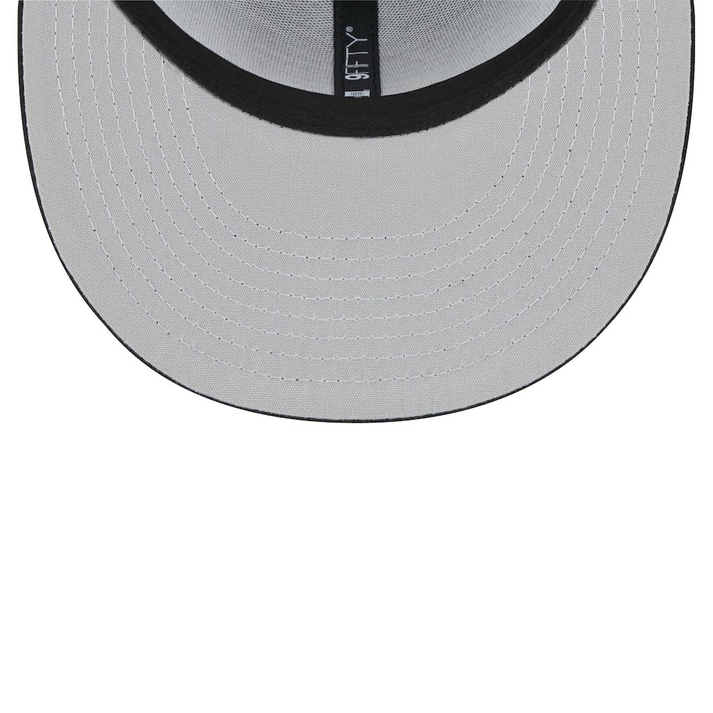 New Orleans Saints New Era Main Trucker 9FIFTY Snapback Hat Black | NFL