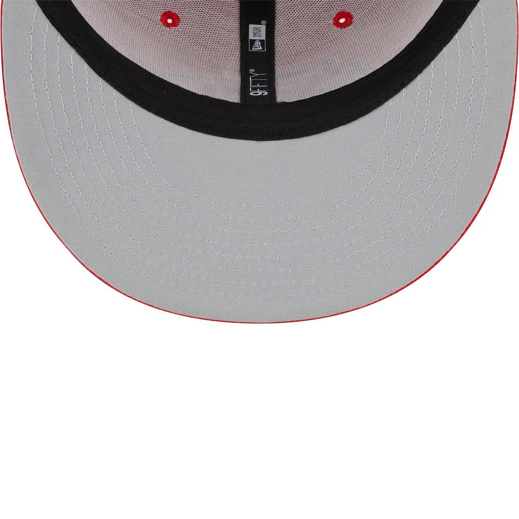 Kansas City Chiefs New Era Main Trucker 9FIFTY Snapback Hat Red | NFL