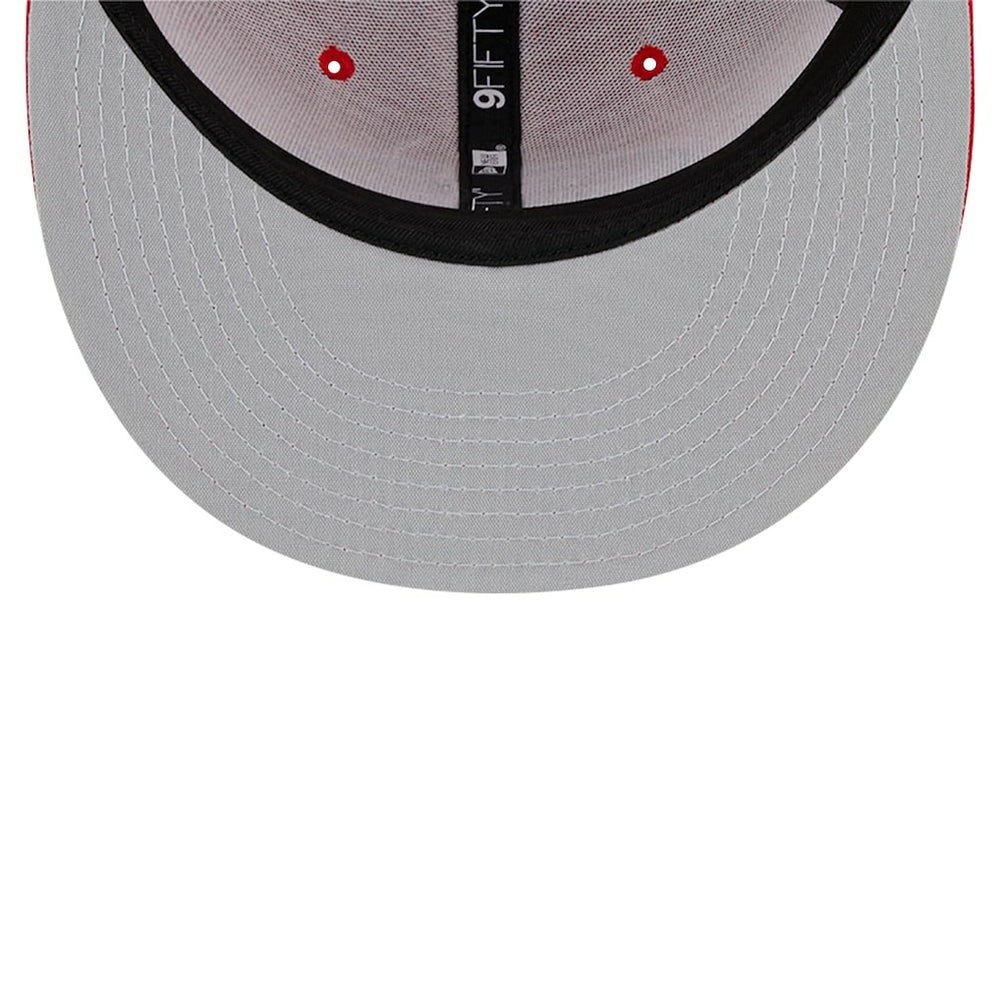 San Francisco 49ers New Era Main Trucker 9FIFTY Snapback Hat Scarlet | NFL