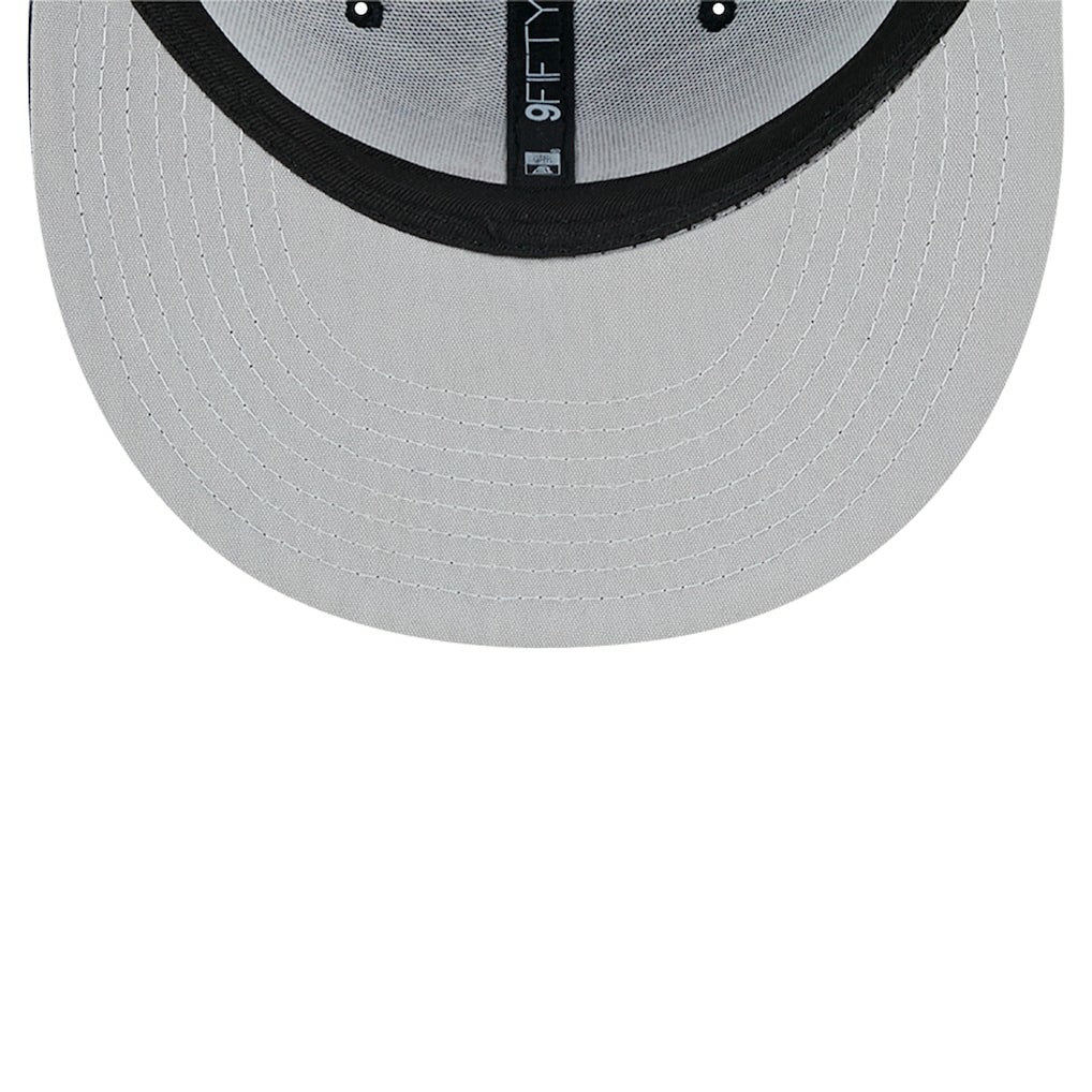 Pittsburgh Steelers New Era Main Trucker 9FIFTY Snapback Hat Black | NFL