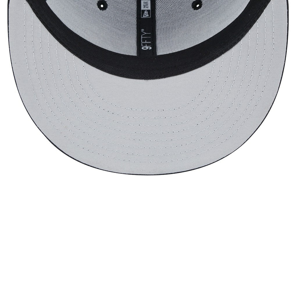 Cincinnati Bengals New Era Throwback Main Trucker 9FIFTY Snapback Hat Black | NFL