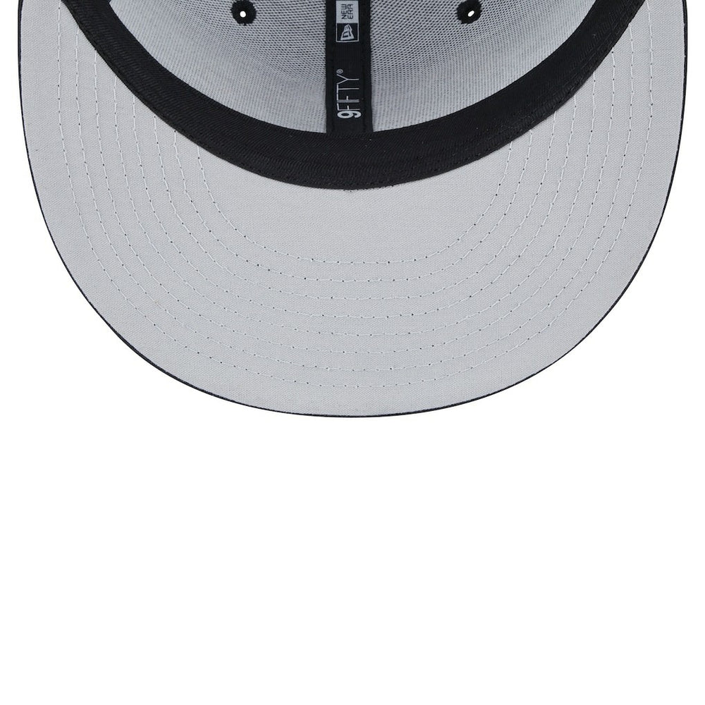 Cincinnati Bengals New Era Throwback Main Trucker 9FIFTY Snapback Hat Black | NFL
