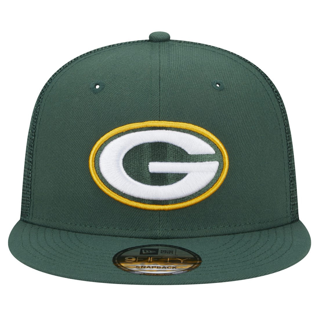 Green Bay Packers New Era Main Trucker 9FIFTY Snapback Hat Green | NFL