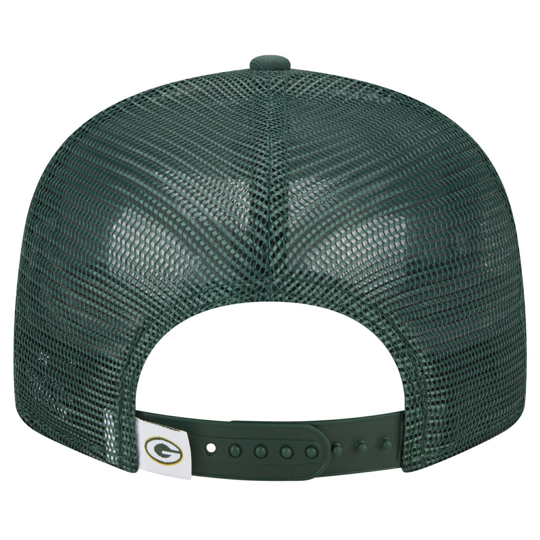 Green Bay Packers New Era Main Trucker 9FIFTY Snapback Hat Green | NFL