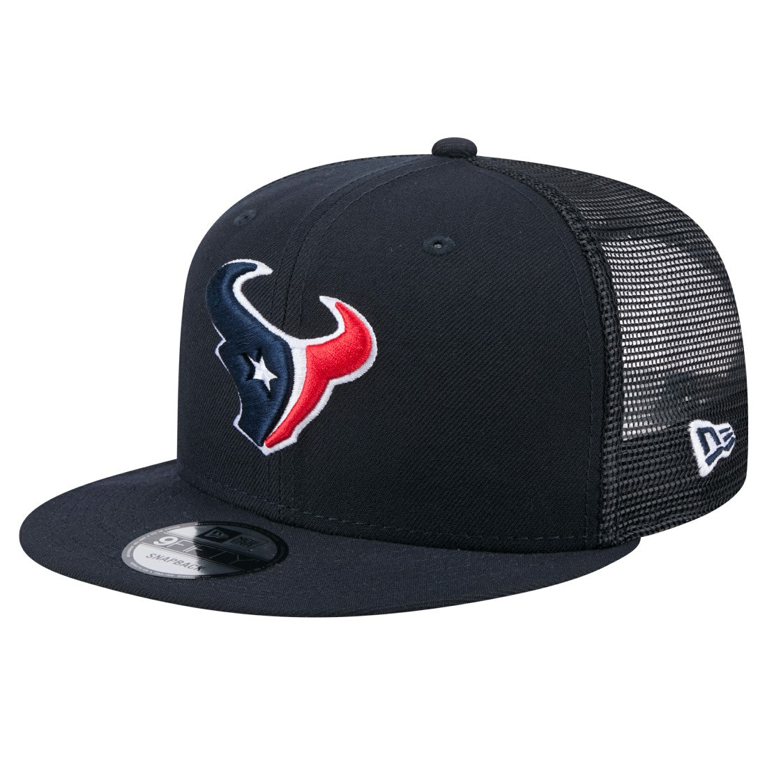 Houston Texans New Era Main Trucker 9FIFTY Snapback Hat Navy | NFL