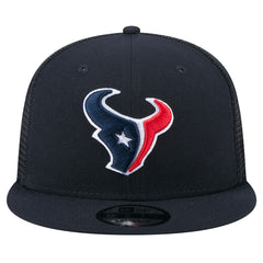 Houston Texans New Era Main Trucker 9FIFTY Snapback Hat Navy | NFL