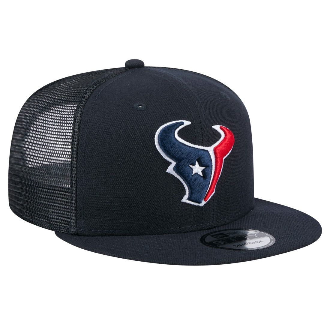 Houston Texans New Era Main Trucker 9FIFTY Snapback Hat Navy | NFL