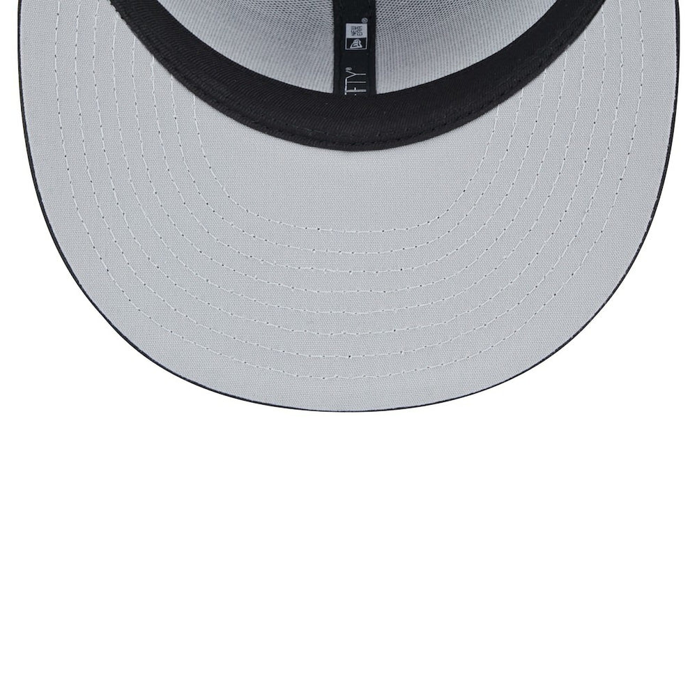 New Era Jacksonville Jaguars Black Main Trucker 9FIFTY Snapback Hat | NFL