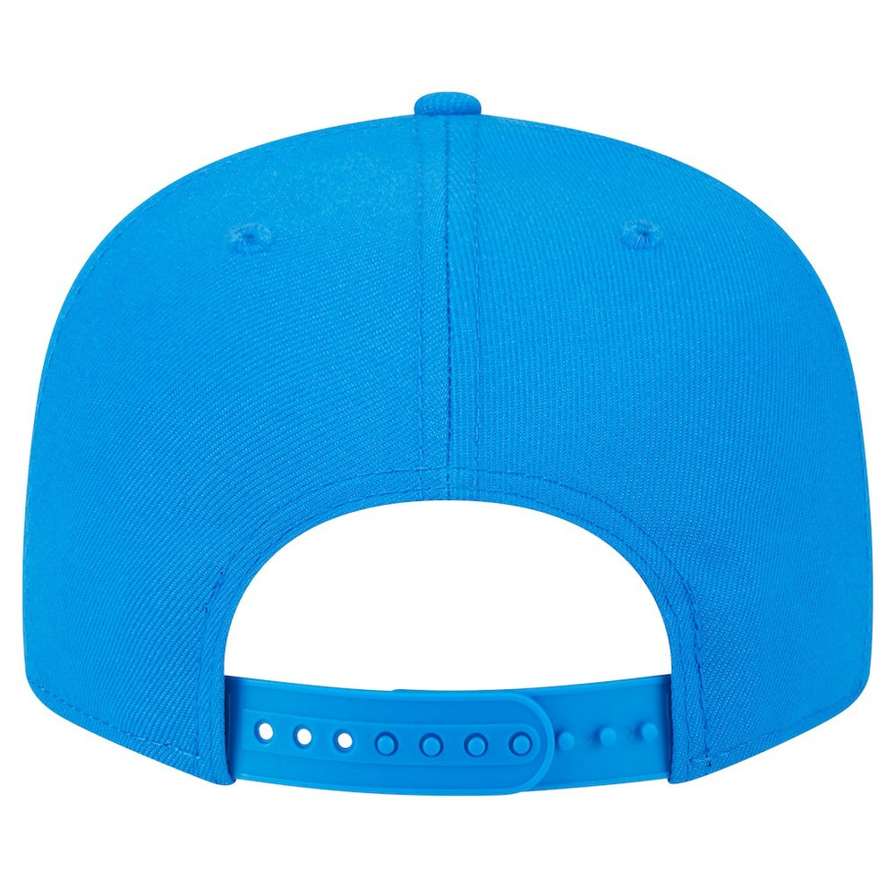 Detroit Lions New Era Main Script 9FIFTY Snapback Hat Blue | NFL