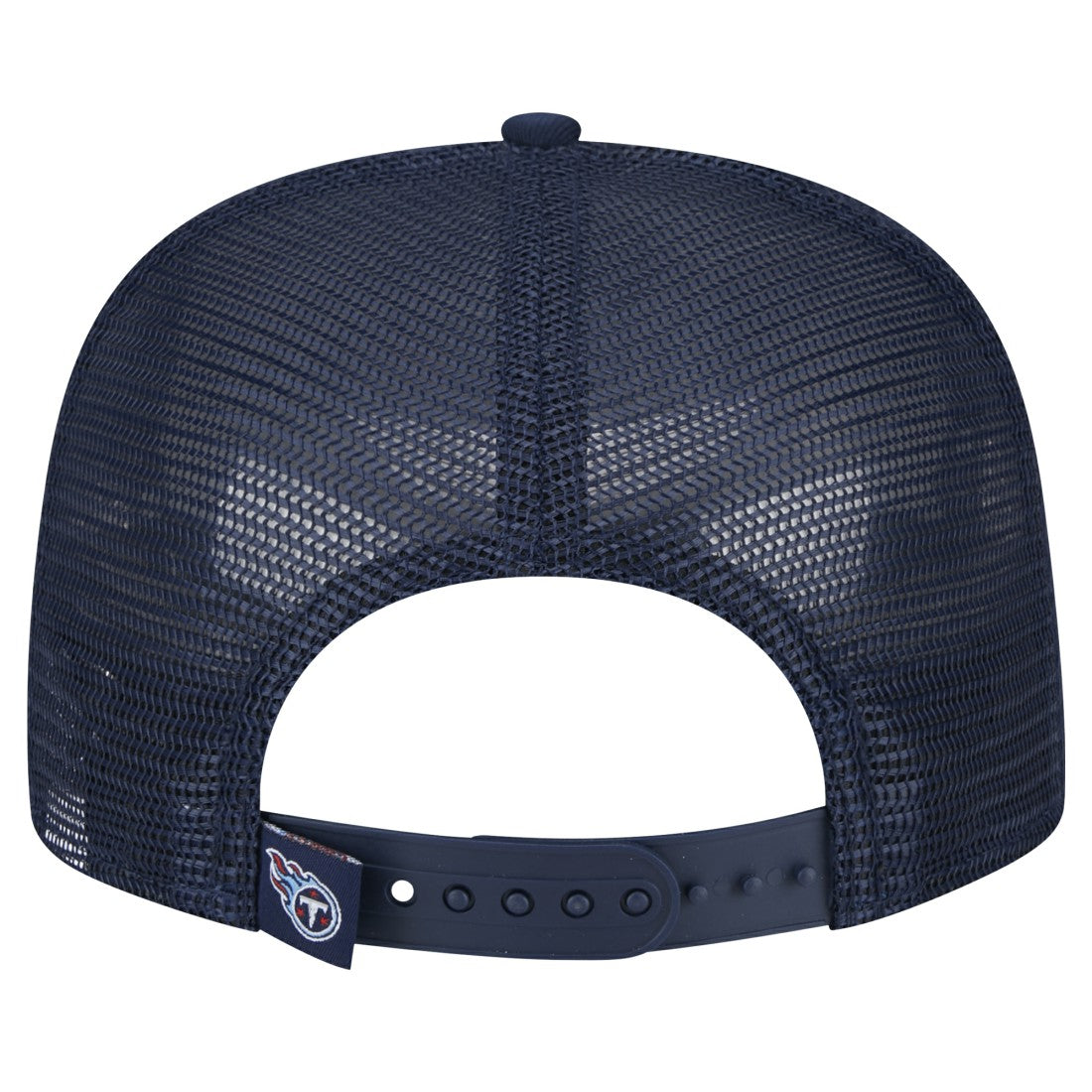 Tennessee Titans New Era Youth Distressed 9FIFTY A-Frame Snapback Hat White/Navy | NFL