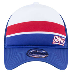 New York Giants New Era Youth Sport Night Color Block 9FORTY A-Frame Trucker Adjustable Hat Royal | NFL