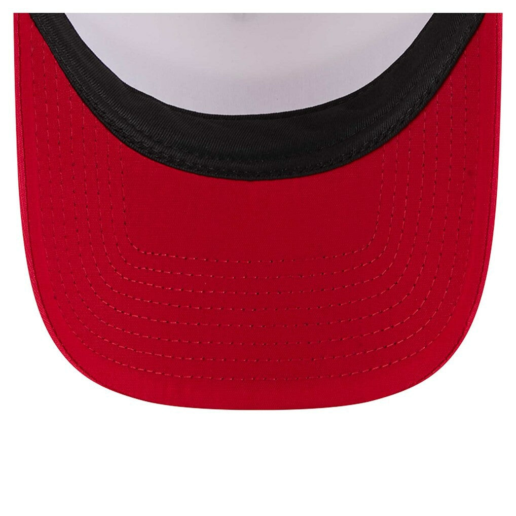 San Francisco 49ers New Era Preschool Sport Night Color Block 9FORTY A-Frame Trucker Adjustable Hat Scarlet | NFL