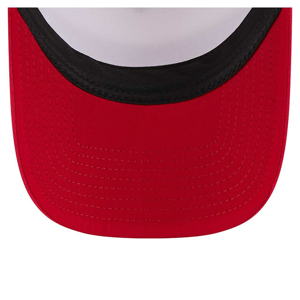 San Francisco 49ers New Era Preschool Sport Night Color Block 9FORTY A-Frame Trucker Adjustable Hat Scarlet | NFL