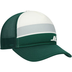 New York Jets New Era Preschool Sport Night Color Block 9FORTY A-Frame Trucker Adjustable Hat Green | NFL