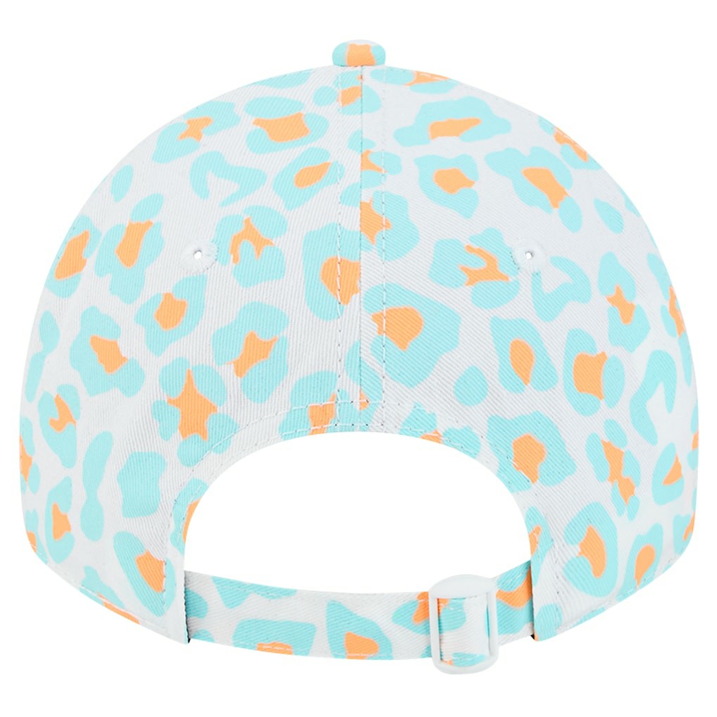 Miami Dolphins New Era Preschool Active Leopard 9TWENTY Adjustable Hat White | NFL