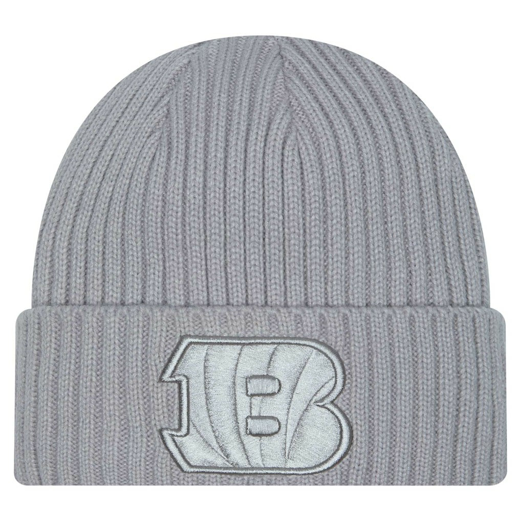 Cincinnati Bengals New Era Youth Color Pack Cuffed Knit Hat Gray | NFL