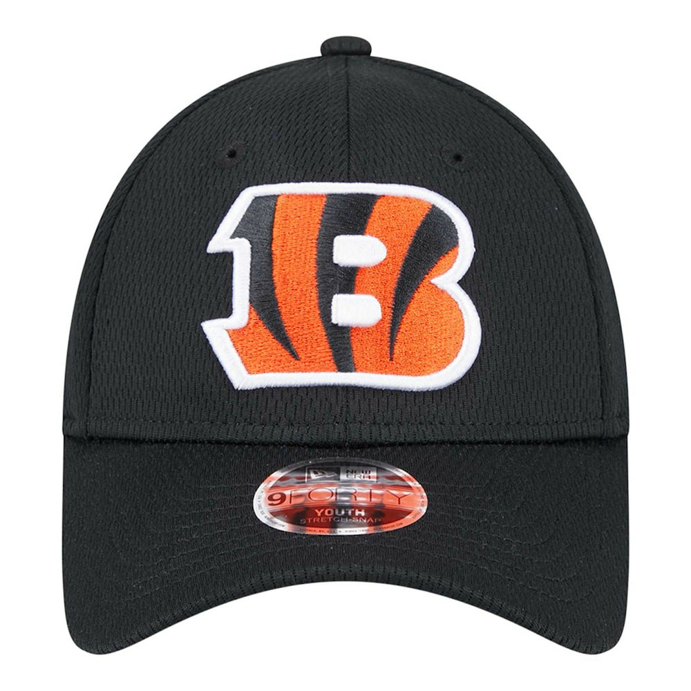 Cincinnati Bengals New Era Preschool Main 9FORTY Adjustable Hat Black | NFL