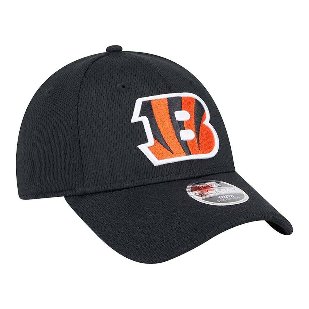 Cincinnati Bengals New Era Preschool Main 9FORTY Adjustable Hat Black | NFL