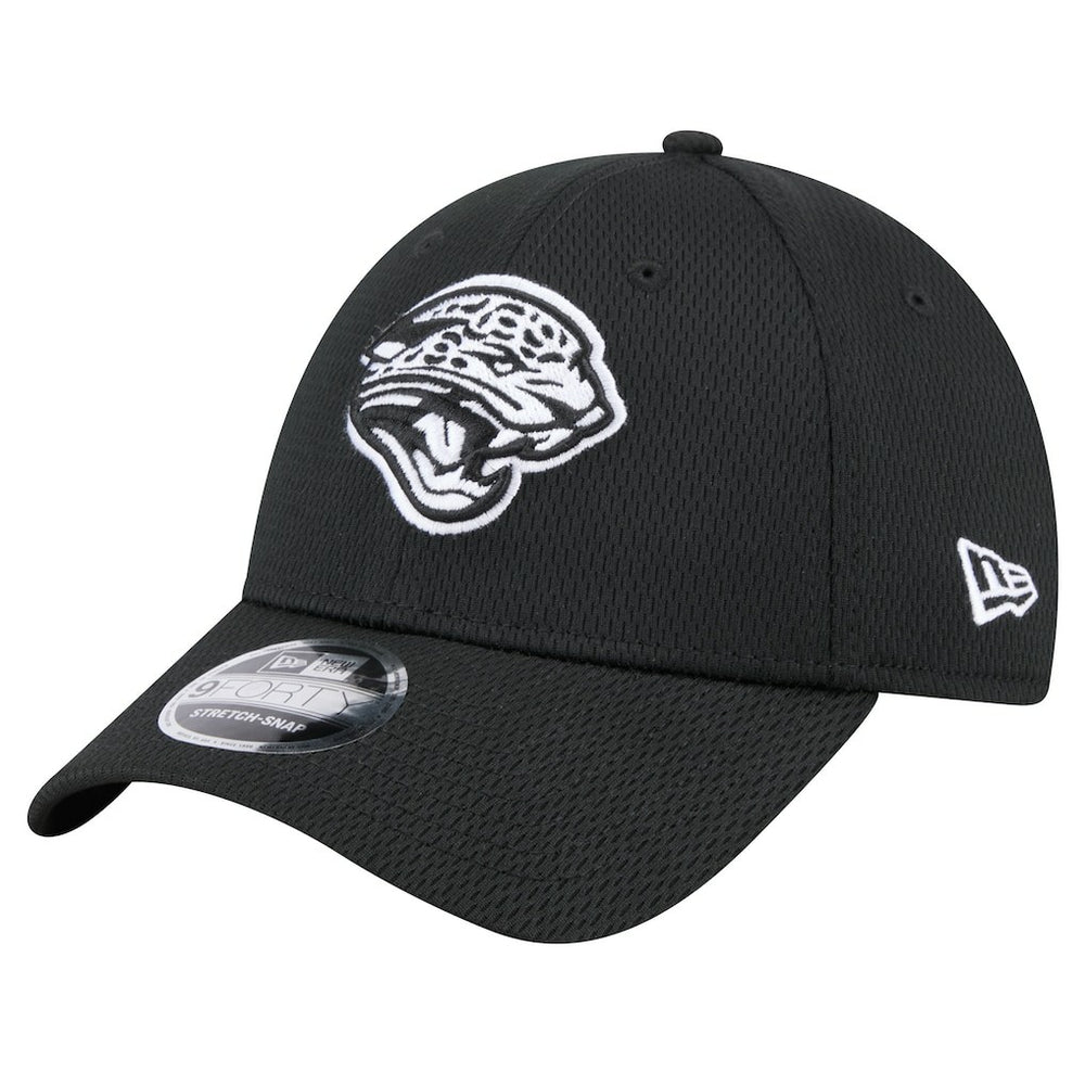 New Era Jacksonville Jaguars Black Main B-Dub 9FORTY Adjustable Hat | NFL