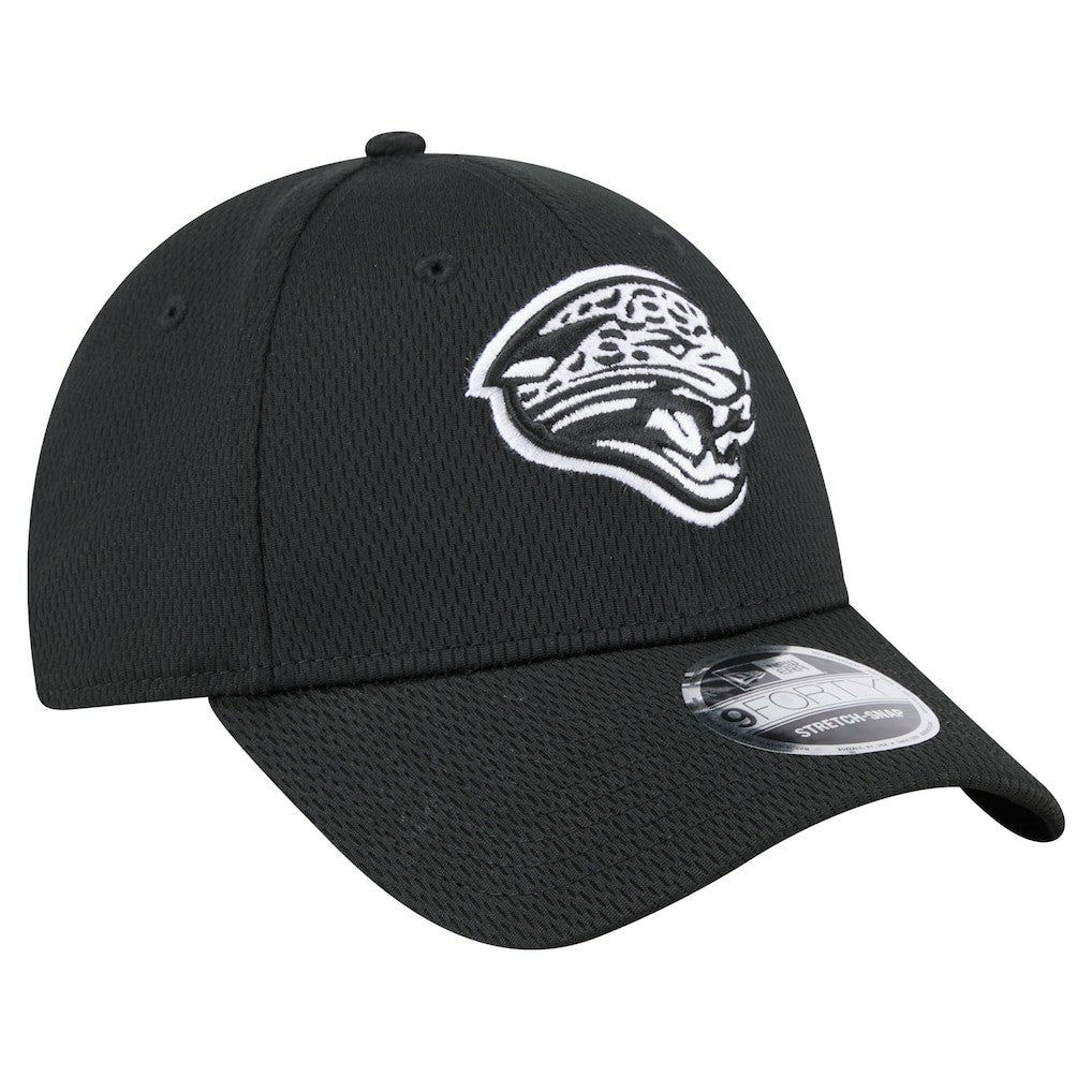 New Era Jacksonville Jaguars Black Main B-Dub 9FORTY Adjustable Hat | NFL