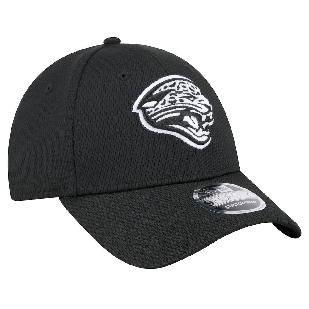 New Era Jacksonville Jaguars Black Main B-Dub 9FORTY Adjustable Hat | NFL