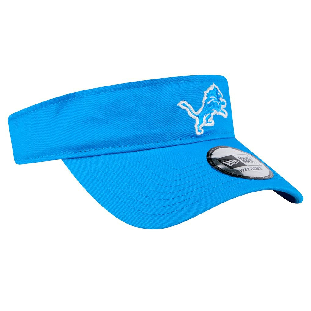 Detroit Lions New Era Main Adjustable Visor Blue | NFL