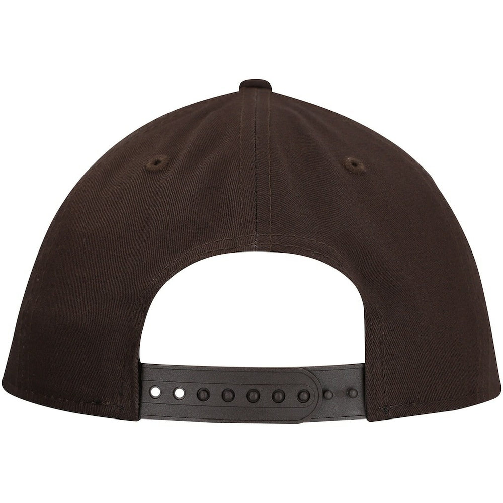 Cleveland Browns New Era Main Low Profile 9FIFTY Snapback Hat Brown | NFL