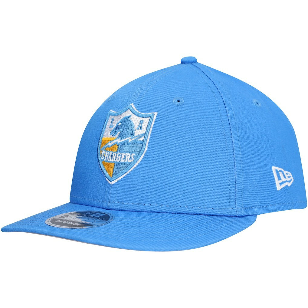 Los Angeles Chargers New Era Main Low Profile 9FIFTY Snapback Hat Powder Blue | NFL
