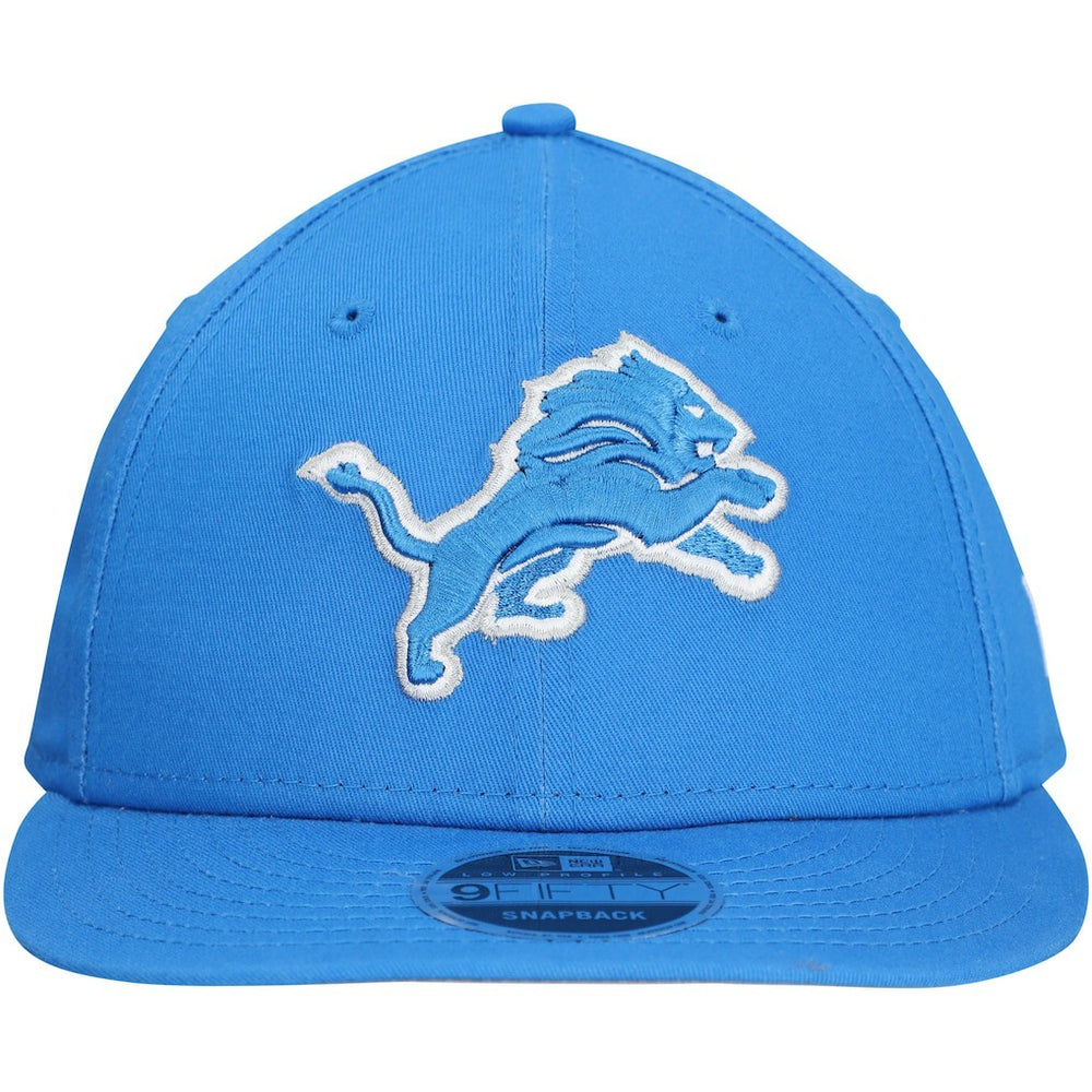 Detroit Lions New Era Main Low Profile 9FIFTY Snapback Hat Blue | NFL