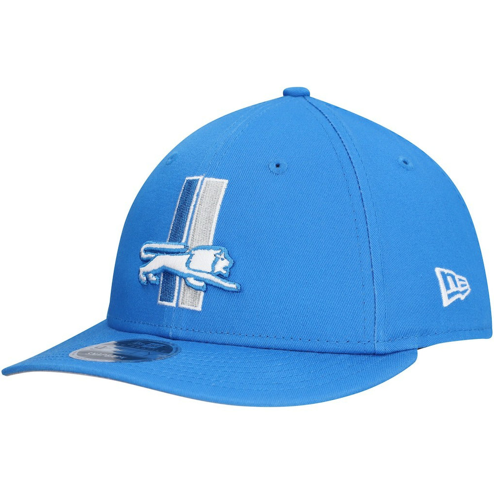 Detroit Lions New Era Main Low Profile 9FIFTY Snapback Hat Blue | NFL