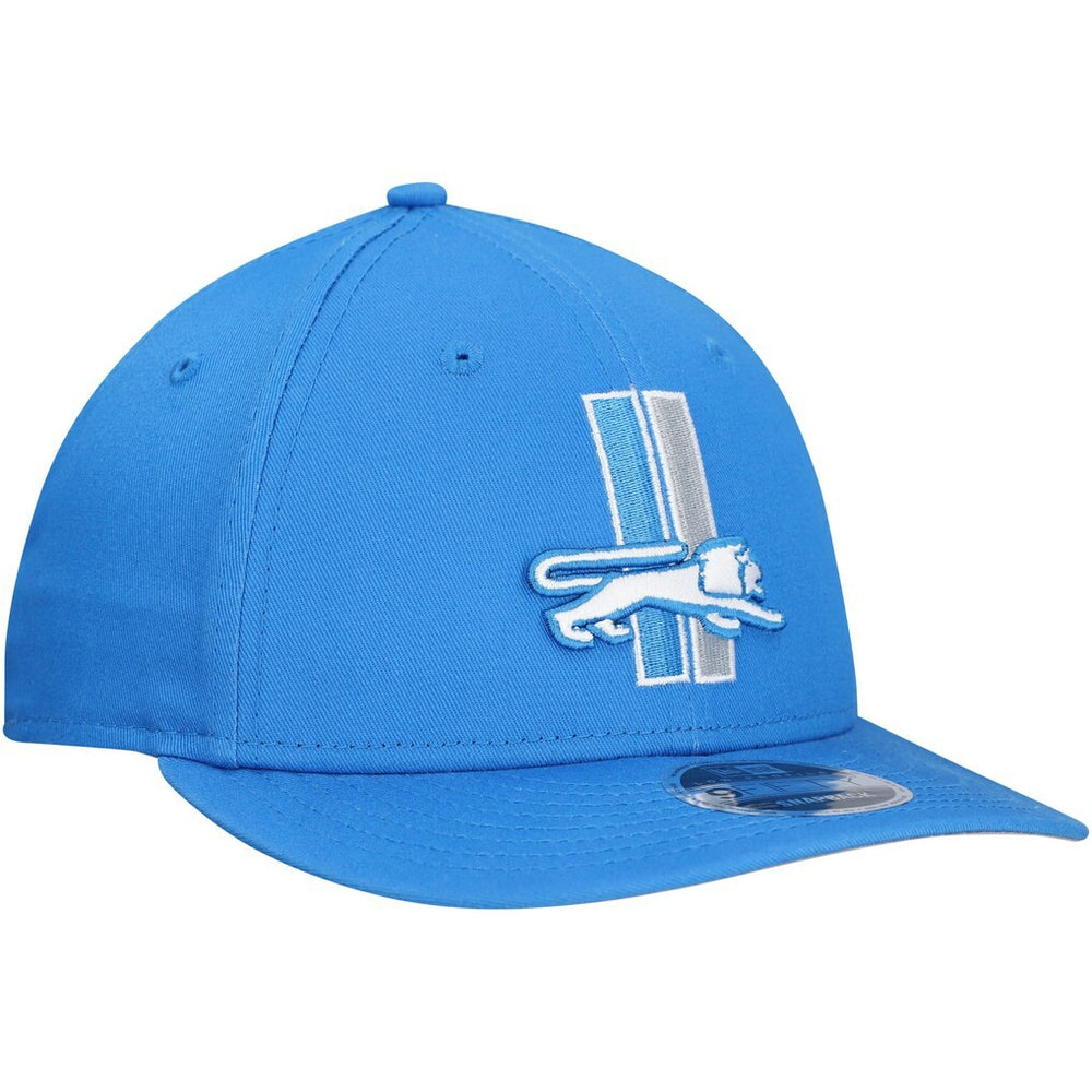 Detroit Lions New Era Main Low Profile 9FIFTY Snapback Hat Blue | NFL