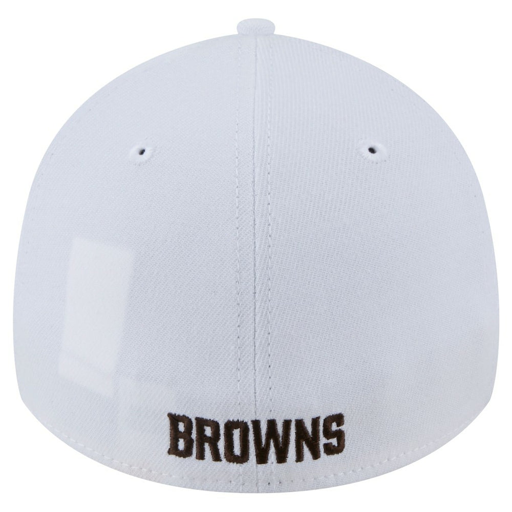 Cleveland Browns New Era Main 39THIRTY Flex Hat White | NFL