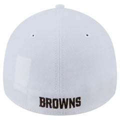 Cleveland Browns New Era Main 39THIRTY Flex Hat White | NFL